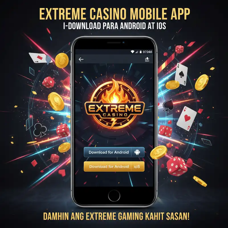 Extreme Casino Mobile App Download Guide Banner