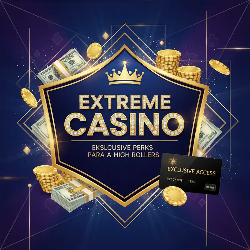 Extreme Casino VIP Program Exclusive Rewards Banner